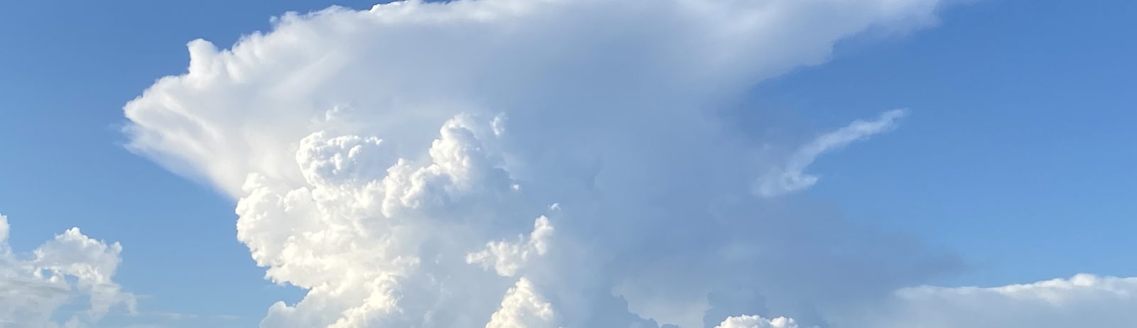 Un nuage d'orage (source : équipe PRECIP)